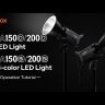Набір відео світла Godox Litemons LA200D-K2 Daylight зі стійками та софтбоксами