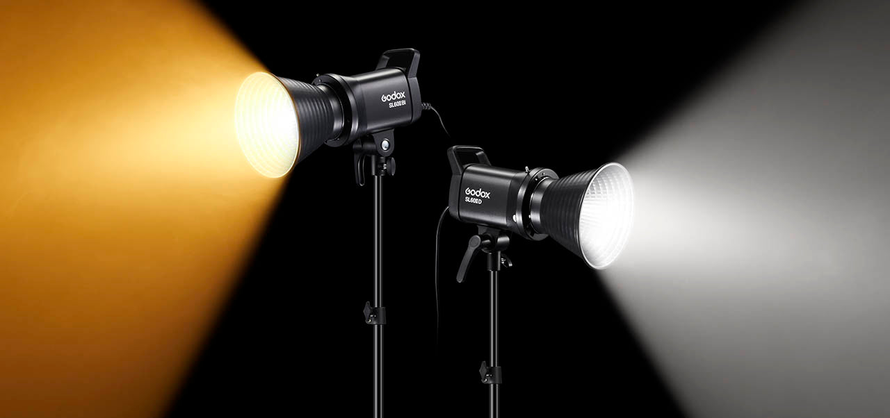 Студійне відеосвітло Godox SL60IID та SL60IIBi