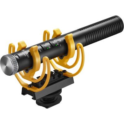 Суперкардіоїдний направлений мікрофон Godox VDS-M2 з кріпленням на камеру