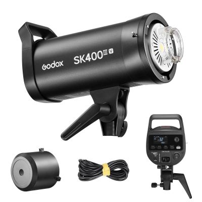 Студийная вспышка Godox SK400III-V со светодиодным пилотным светом