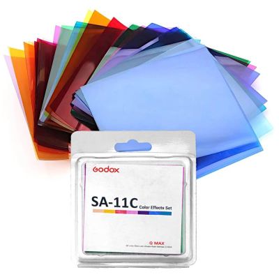 Набор цветных фильтров SA-11C для Godox S30/S60 (7.8x7.8см)