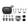 Радіо Мікрофон Петличний Godox Magic XT1 з конекторами TRS та USB-C в комплекті