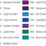 Набор цветных фильтров V-11C для Godox AK-R1 (Диаметр 6.5см)