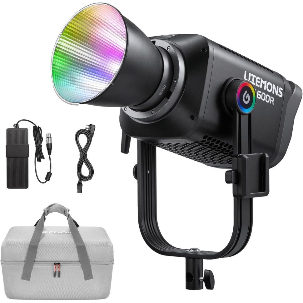 Відео Світло Godox LITEMONS LA600R K1 Мультиколірне RGB Bi-Color (чорний корпус, сумка в комплекті)