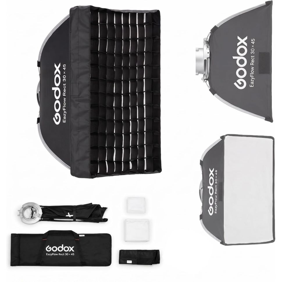 Софтбокс Godox EazyFlow Rect 30×45 Быстросборный (Bowens)