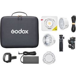 Набір Godox ML100Bi Kit1 — Бі-Колор Світло ML100Bi та Тримач Павербанка