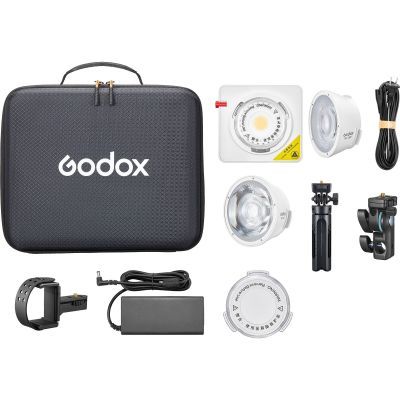 Набор Godox ML100Bi Kit1 — Би-Колор Свет ML100Bi и Держатель Павербанка