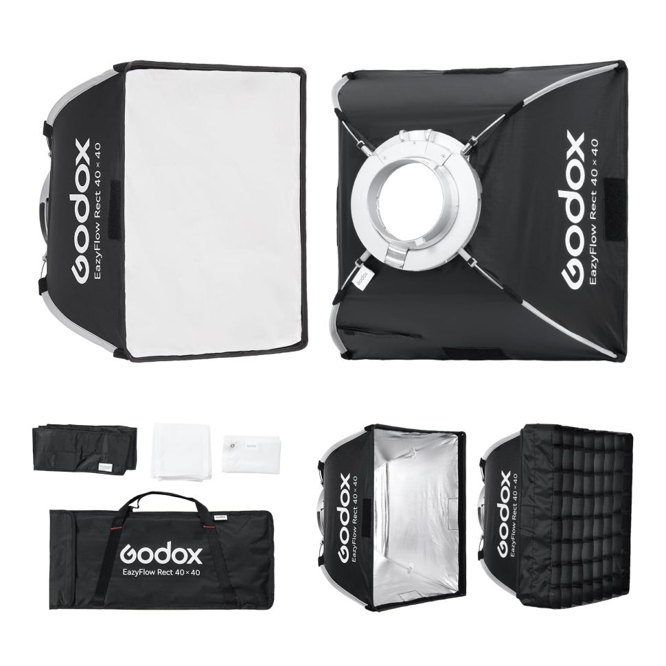Софтбокс Godox EazyFlow Rect 40×40 Быстросборный (Bowens)