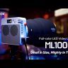 Компактний відео освітлювач Godox ML100R RGB / Bi-Color