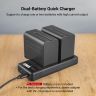 Зарядний USB-пристрій SmallRig NP-F970 Battery Charger для 2х Sony NP-F970