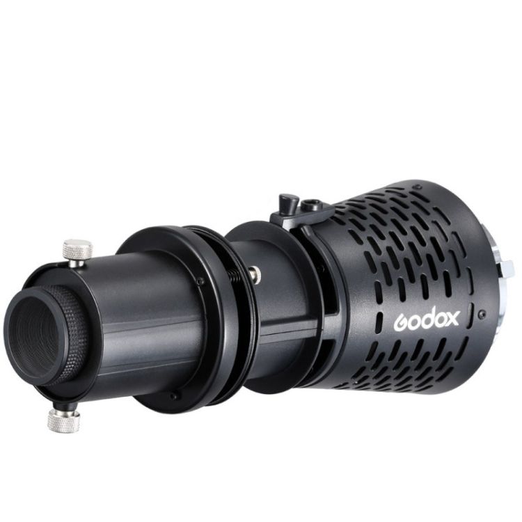 Комплект Проекційна Насадка Godox SA-P з Лінзою 85мм та Адаптер SA