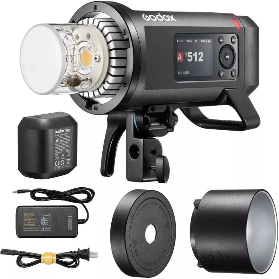 Вспышка Студийная Автономная Godox AD600Pro II