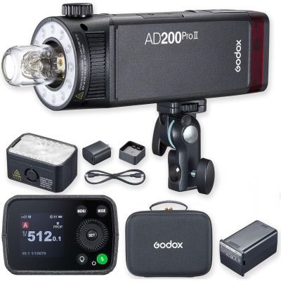 Спалах Портативний Godox AD200Pro II 200Дж