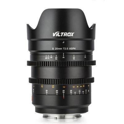 Кинообъектив Viltrox S 20mm T2.0 (байонет Sony E Full Frame)