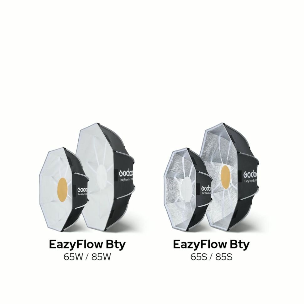 Складной beauty dish Godox EazyFlow Bty85 (белый, Bowens)