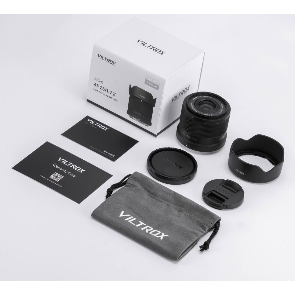 Обʼєктив Viltrox AF 25mm f/1.7 Air Z для Nikon Z-Mount (APS-C