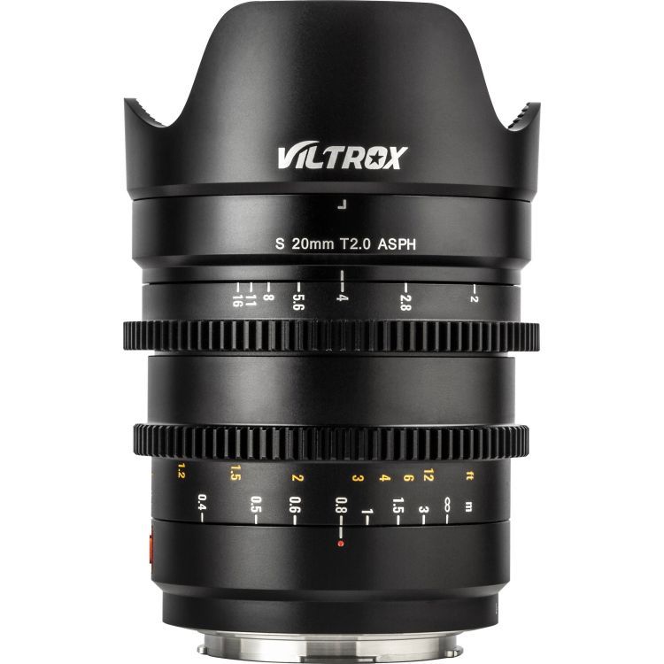 Кінооб'єктив Viltrox S 20mm T2.0 (байонет Panasonic/Leica L-Mount