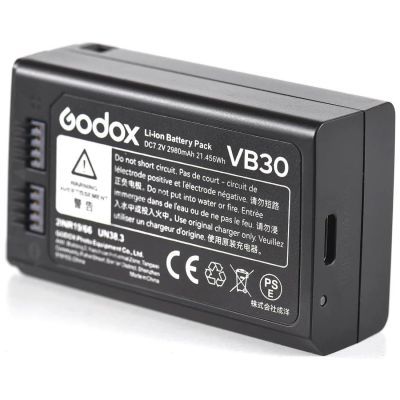 Аккумулятор Godox VB30 для фотовспышек V1Pro, V1, V100 и V860III