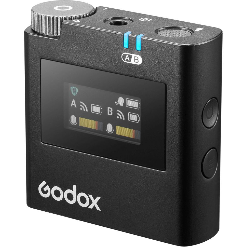 Двоканальний бездротовий приймач Godox Virso SRX з мультиінтерфейсним роз’ємом (2,4ГГц)