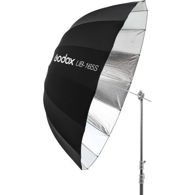 Фото-Зонт параболический Godox UB-165S серебро/черный 165см