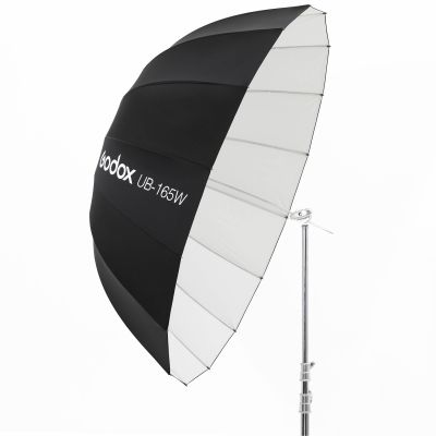 Фото-Зонт параболический Godox UB-165W белый/черный 165см