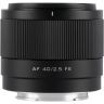 Объектив Viltrox AF 40mm f/2.5 FE для Sony E Full Frame