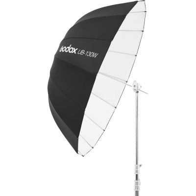 Фото-Зонт параболический Godox UB-130W белый/черный 130см