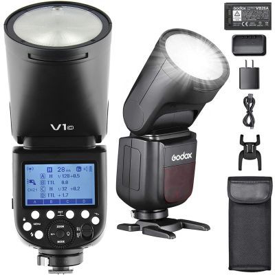 Вспышка Накамерная Godox V1-C для Canon