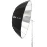 Фото-Зонт параболический Godox UB-130S серебро/черный 130см