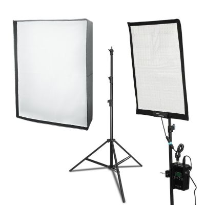 Набір світла для відео Бі-Колор LED панель із софтбоксом NiceFoto SC-P1000A Kit