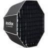 Софтбокс Октагон 60см Godox UL-BOX-OCTA-60 з парасольковим механізмом та кріпленням Bowens