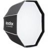 Софтбокс Октагон 60см Godox UL-BOX-OCTA-60 з парасольковим механізмом та кріпленням Bowens