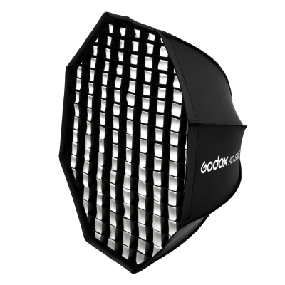 Софтбокс Параболический с Сотами Godox AD-S60S 60см для AD300PRO серебро
