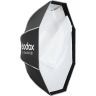 Софтбокс Октагон 90см Godox UL-BOX-OCTA-90 с зонтичным механизмом и креплением Bowens
