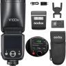 Вспышка Накамерная Godox V100-S для Sony мощностью 100Дж и цветным тач-экраном управления