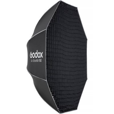 Софтбокс Октагон 150см Godox UL-BOX-OCTA-150 з парасольковим механізмом та кріпленням Bowens