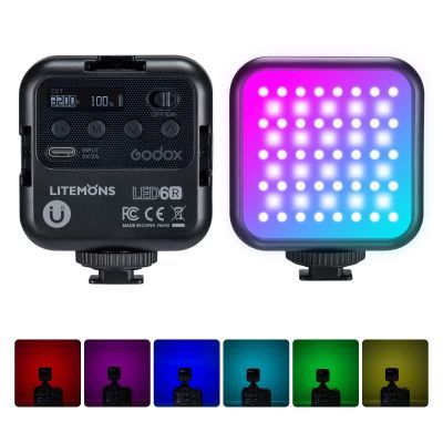 Накамерный RGB LED видео свет Godox LITEMONS LED6R