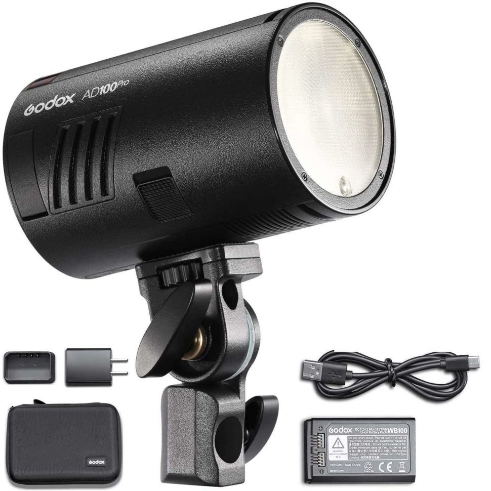 Вспышка Godox AD100PRO Студийная Автономная