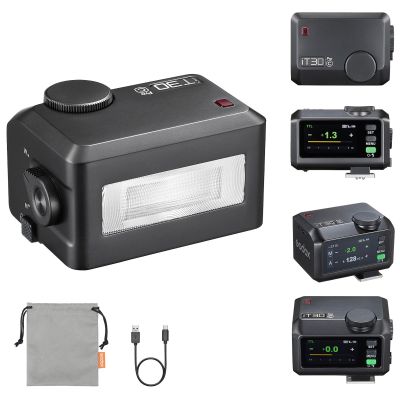 Мини Фотовспышка Godox iT30Pro C TTL для Canon (черная)
