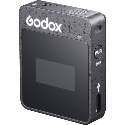 Безпроводной микрофонный передатчик Godox MoveLink II TX с клипсой (2,4 ГГц, черный)