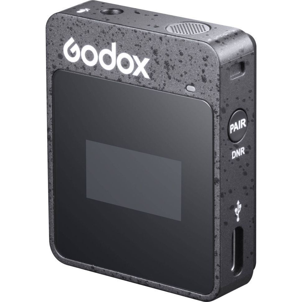 Безпроводной микрофонный передатчик Godox MoveLink II TX с клипсой (2,4 ГГц, черный)