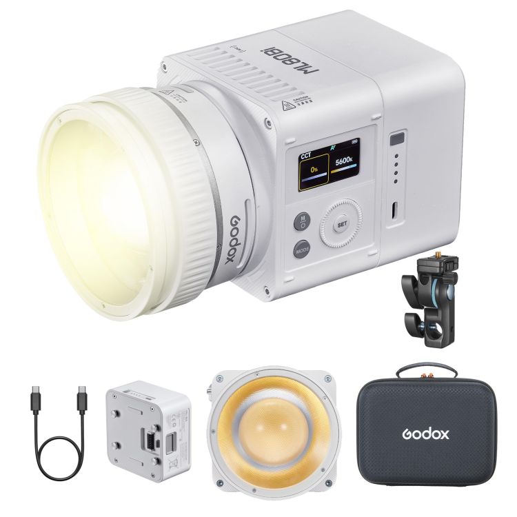 メカニコング　ライト＆サウンド Би-Колор LED Видеосвет Godox ML80Bi с аккумулятором в комплекте