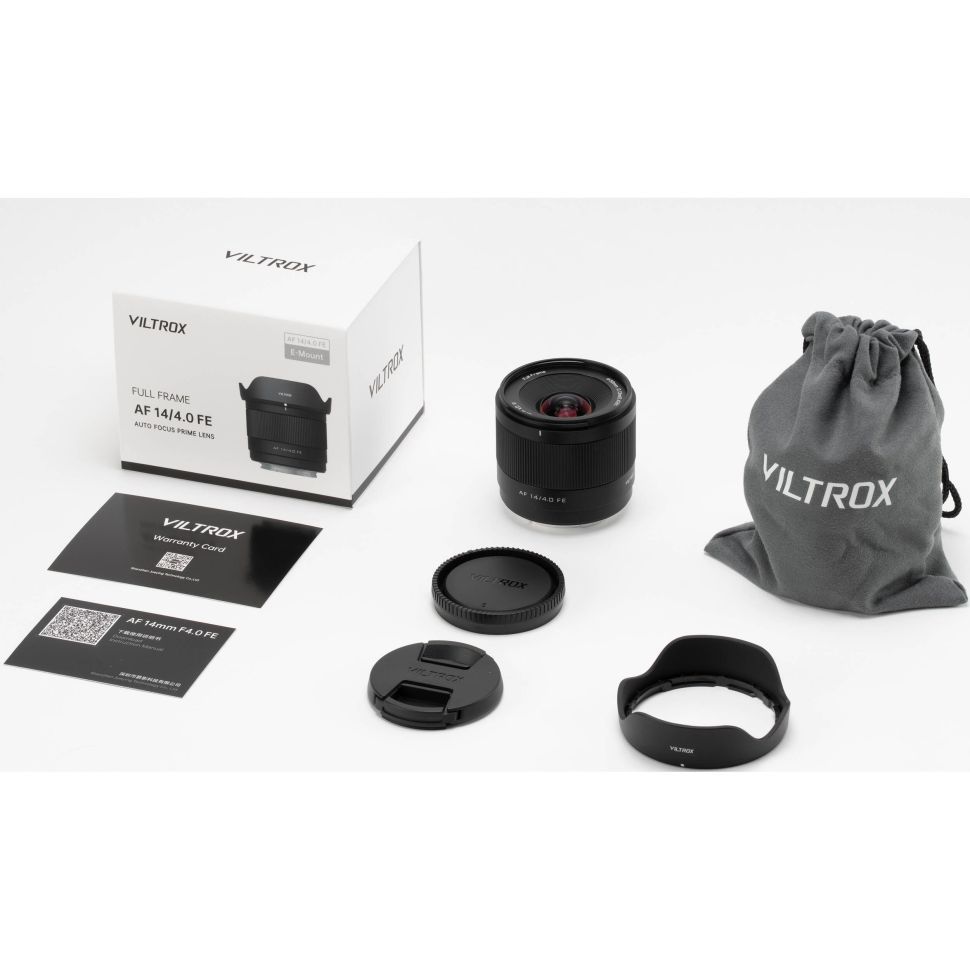 Объектив Viltrox AF 14mm f/4 Air FE для Sony E Full Frame. Цена 7