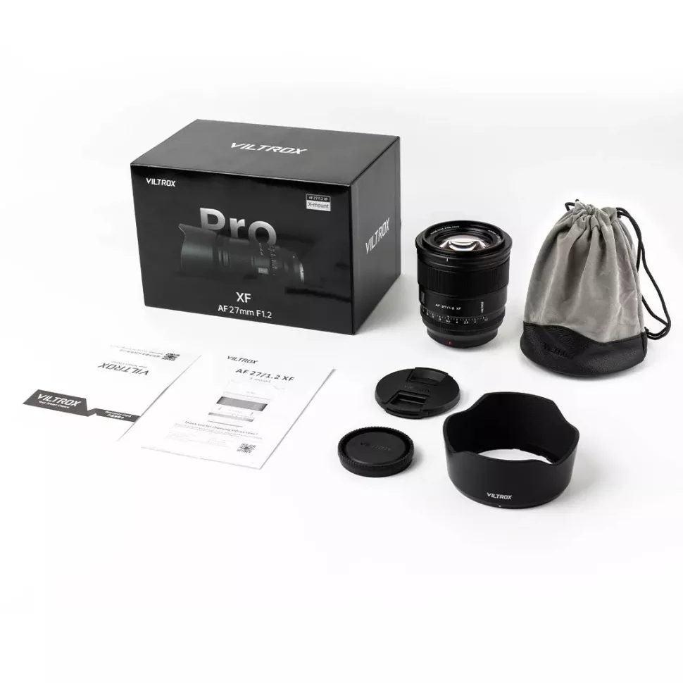 VILTROX 27mm F1.2 Pro XF 富士フイルム Xマウント用 Viltrox AF 27mm F1.2 PRO 富士フイルムXマウント – viltrox-shop