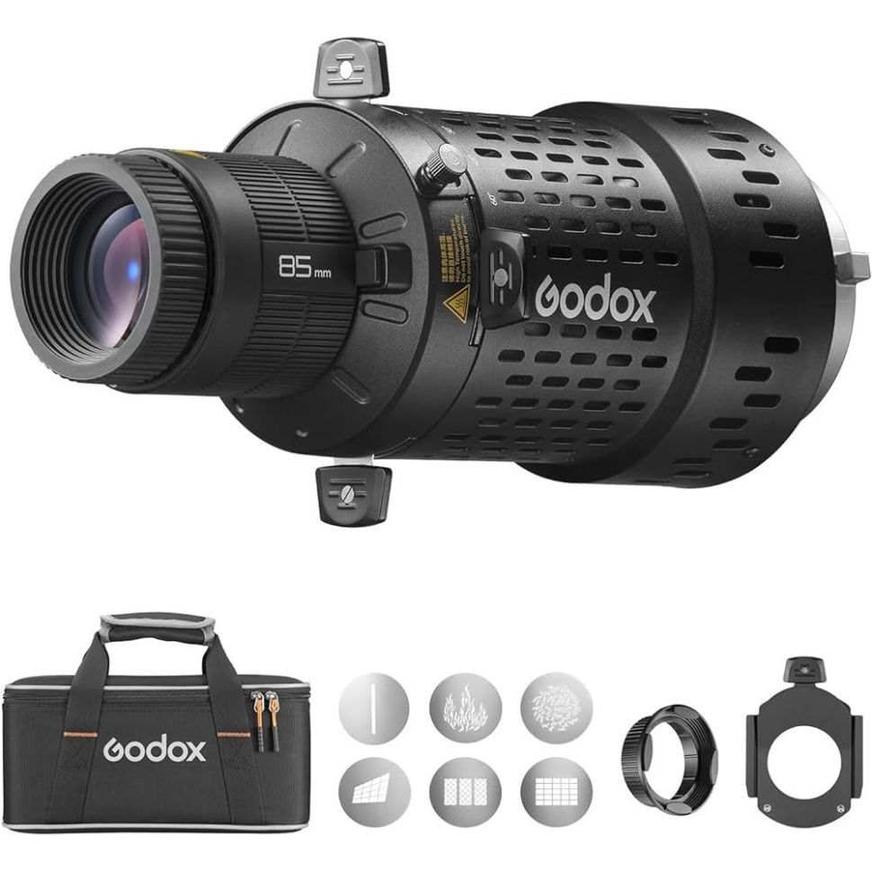 Проекционная Насадка Godox BFP для студийных фотовспышек Bowens