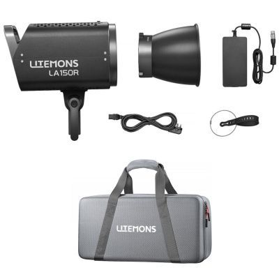 Осветитель Godox Litemons LA150R Мультицветный RGB Bi-Color с сумкой в ​​комплекте (чорний корпус)