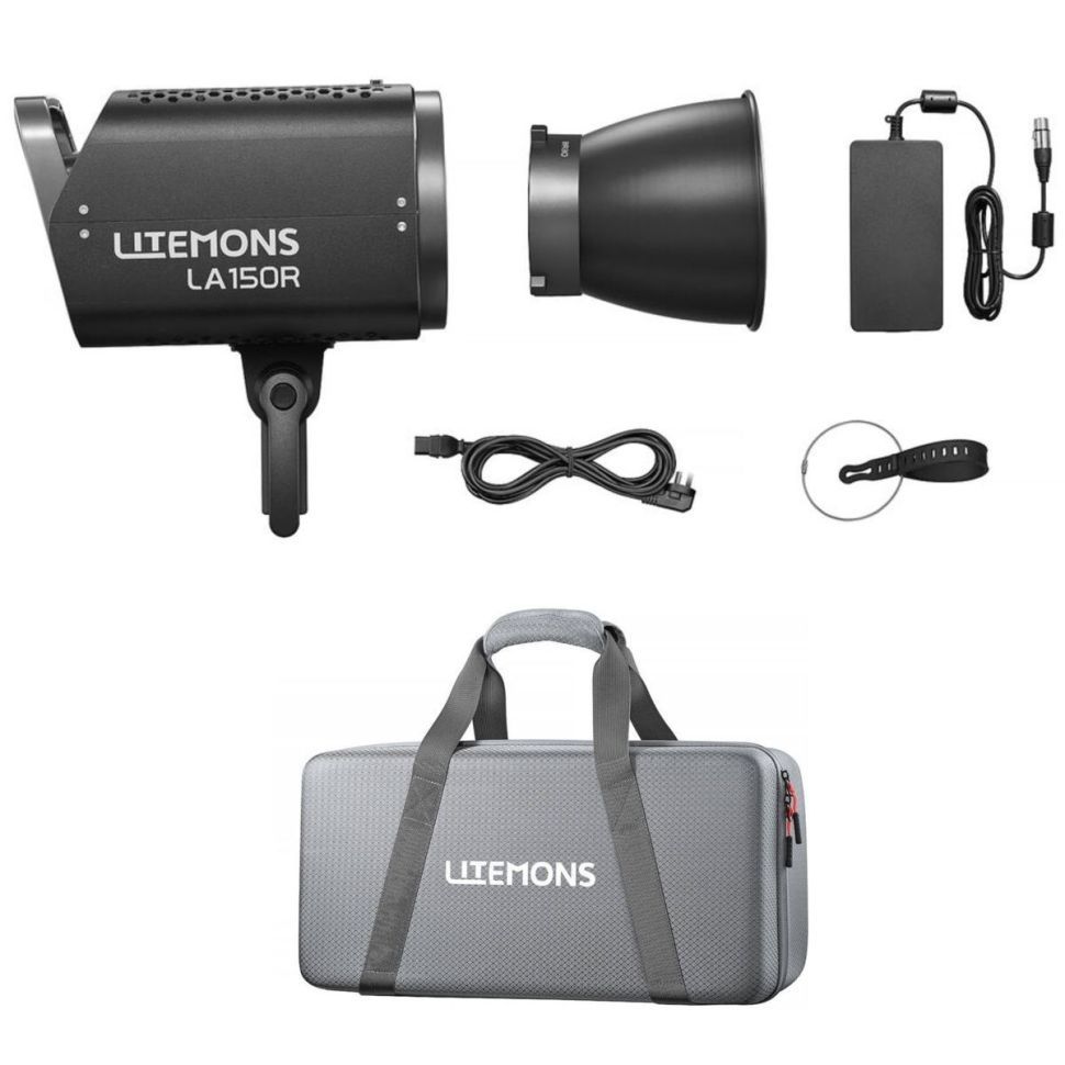 Освітлювач Godox Litemons LA150R Мультиколірний RGB Bi-Color з сумкою в комплекті (чорний корпус)