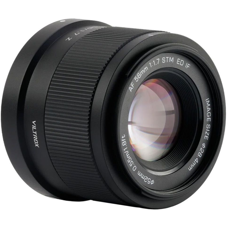Объектив Viltrox AF 56mm F1.7 Z для Nikon Z (APS-C). Цена 6 990