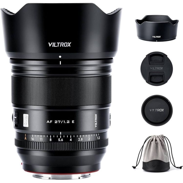Обʼєктив Viltrox AF 27mm f/1.2 PRO E для Sony E (APS-C). Ціна 21