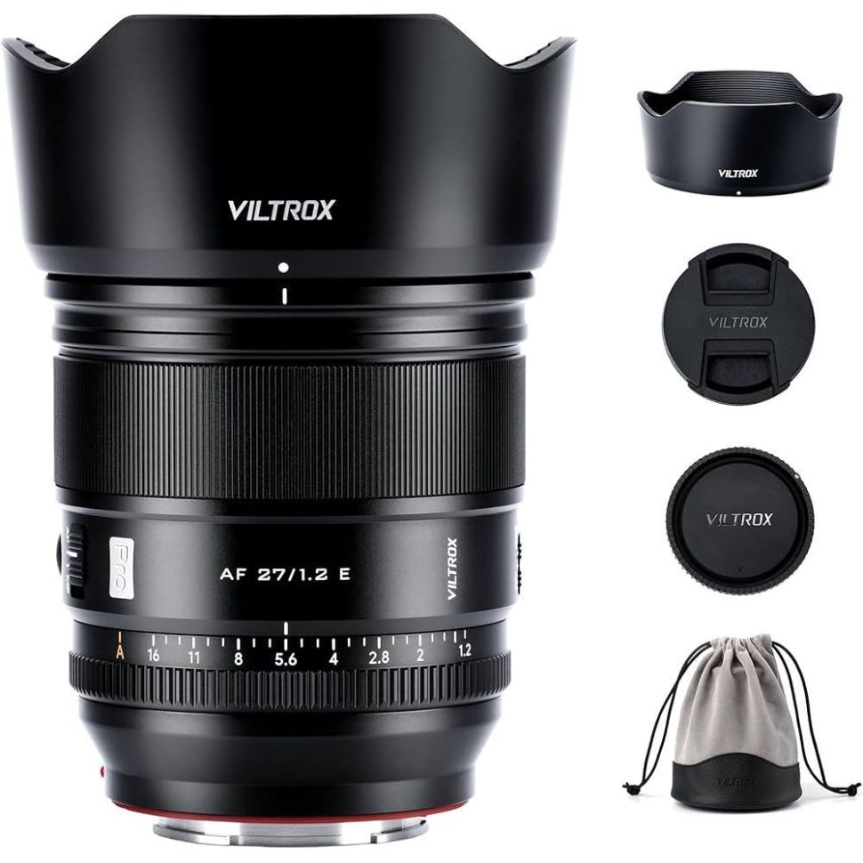 Объектив Viltrox AF 27mm f/1.2 PRO E для Sony E
